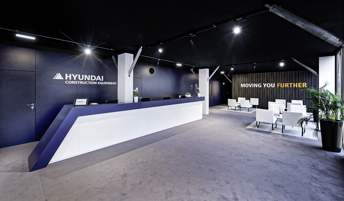 Hyundai Messestand Design bauma