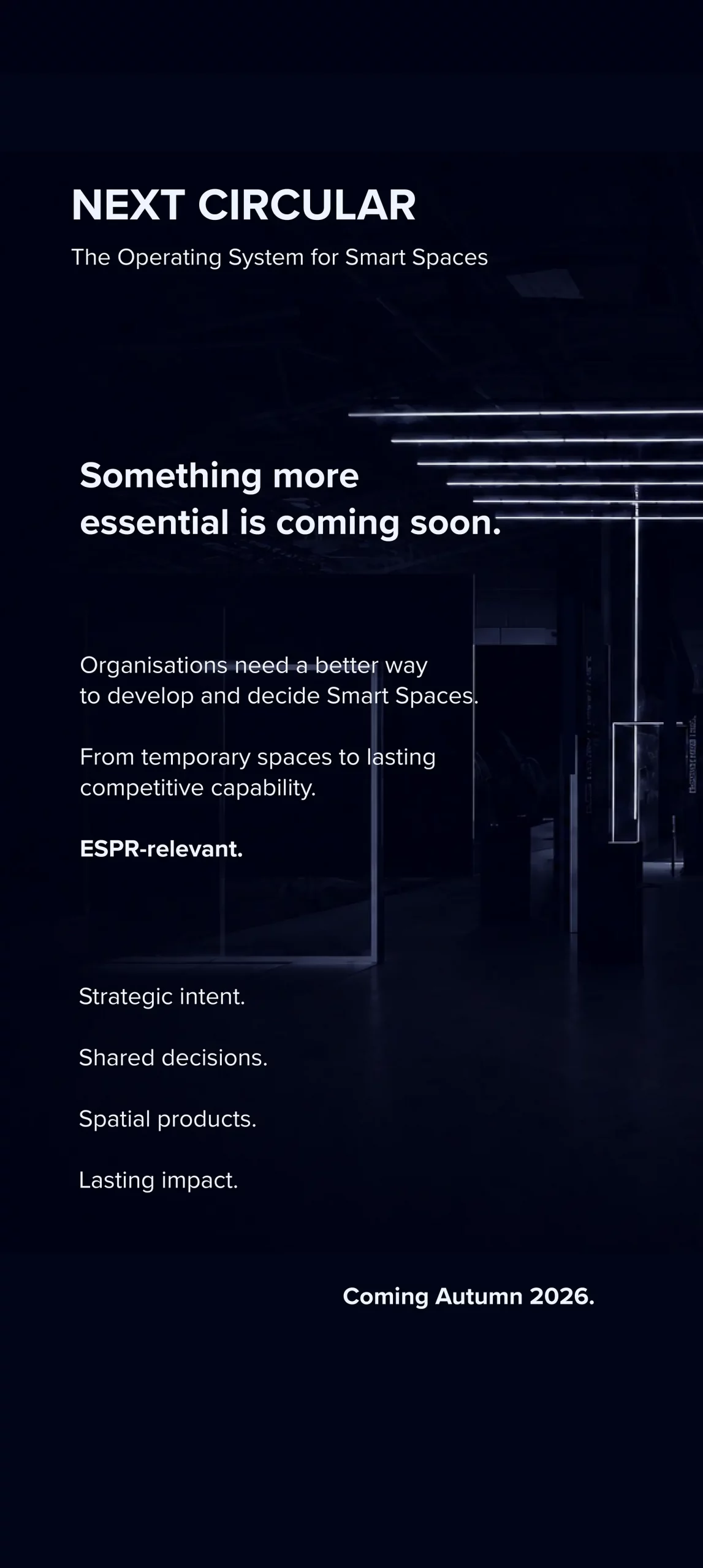 NEXT CIRCULAR Operating System for Smart Spaces