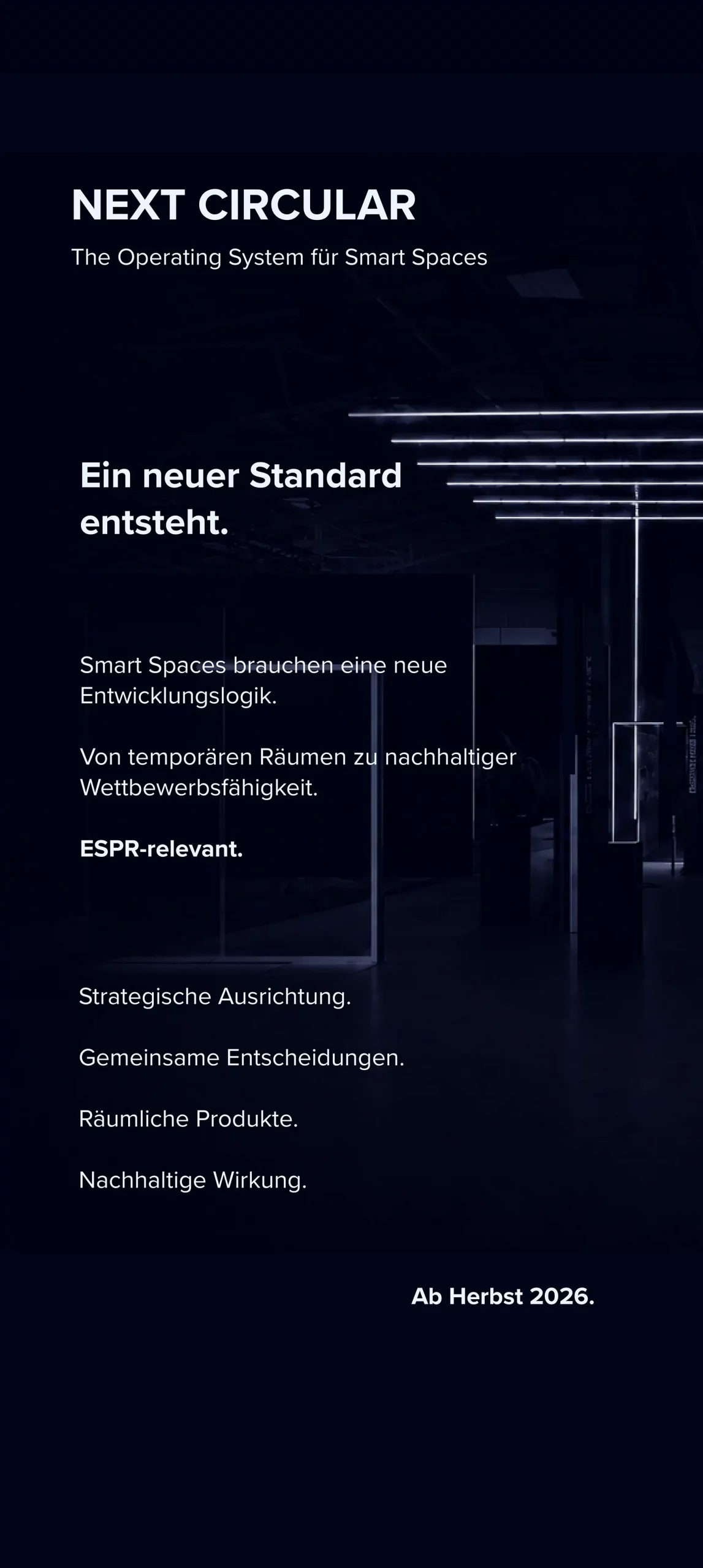 NEXT CIRCULAR Operating System for Smart Spaces